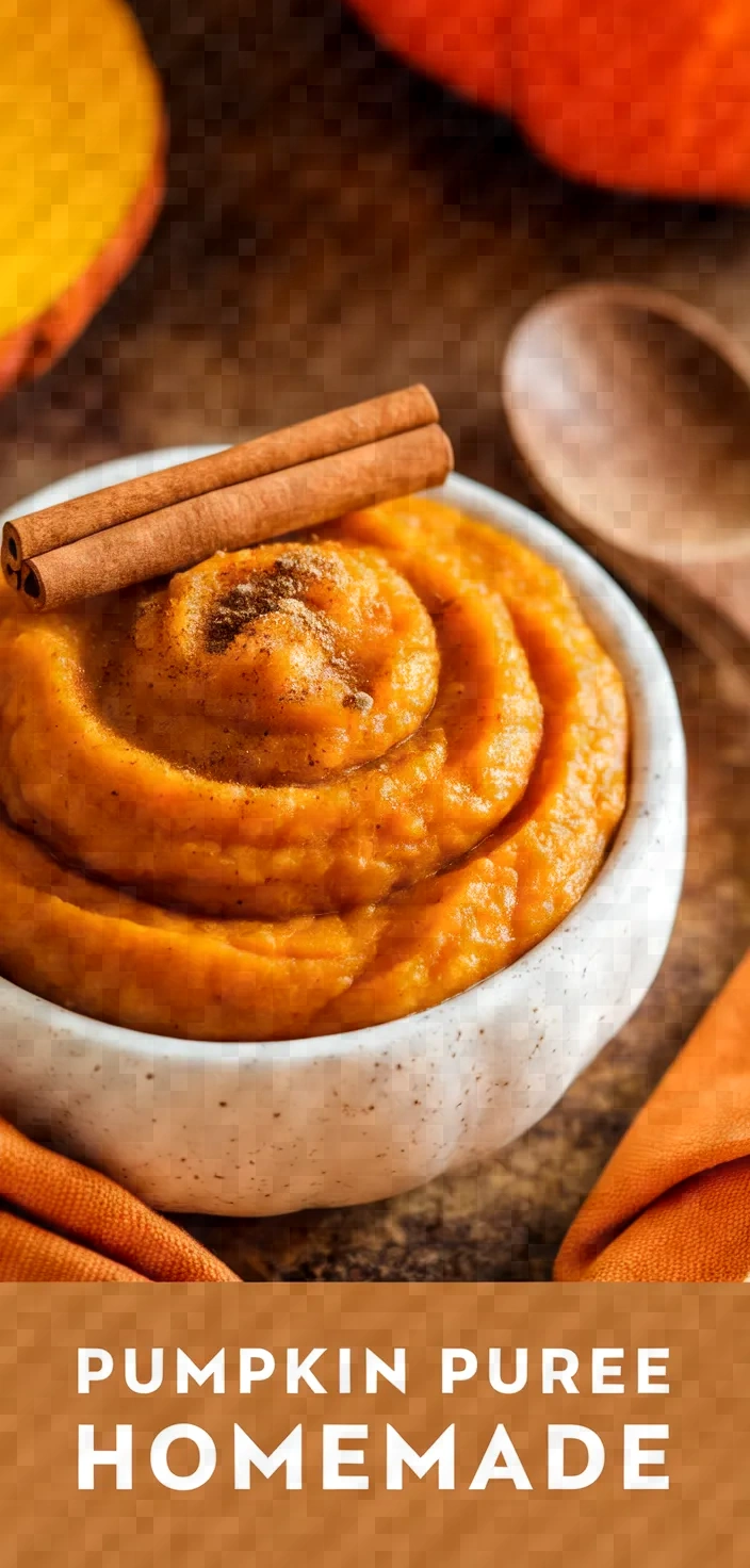Homemade Fresh Pumpkin Puree Recipe