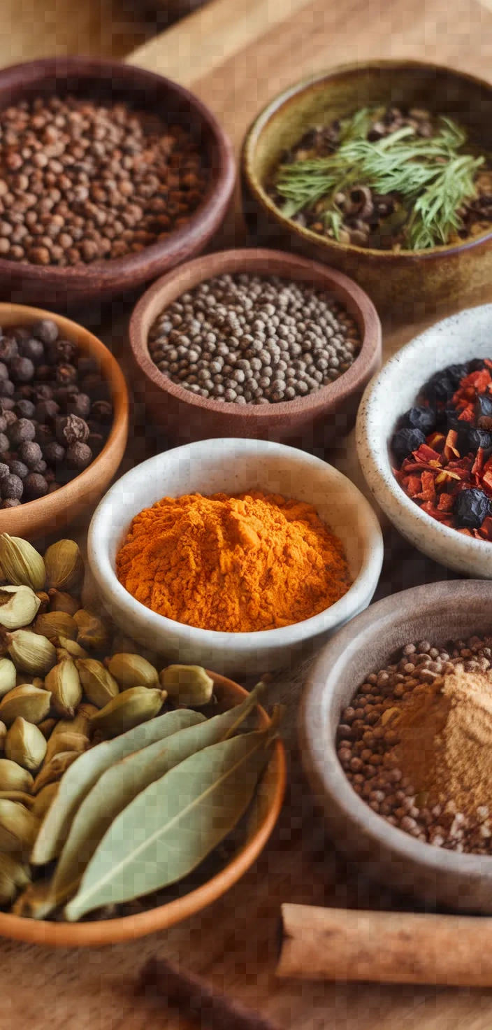 Ingredients photo for Homemade Pickling Spice Mix Recipe