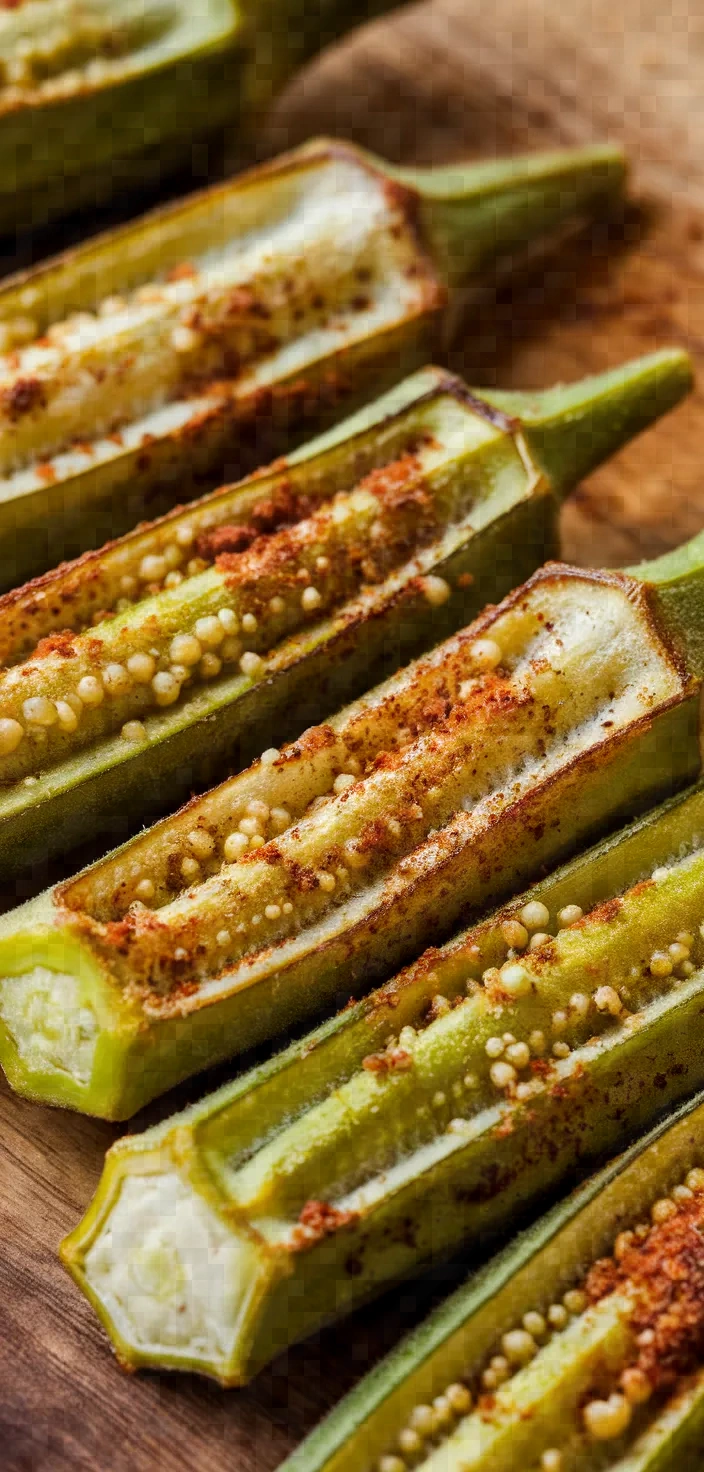 Oven Roasted Okra Recipe