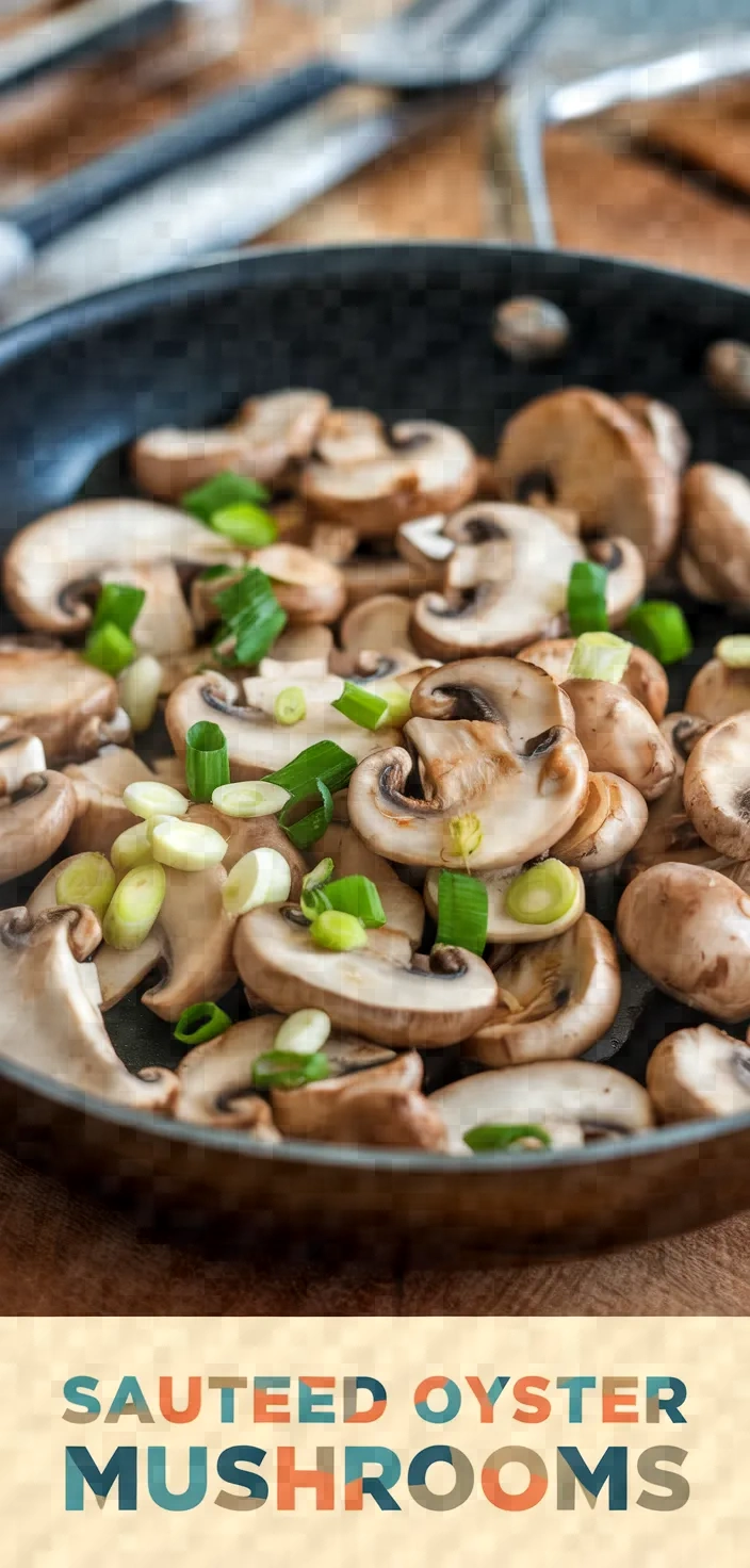 Sauteed Oyster Mushrooms Recipe