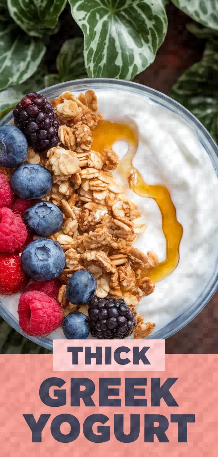 Thick Homemade Greek Yogurt Recipe