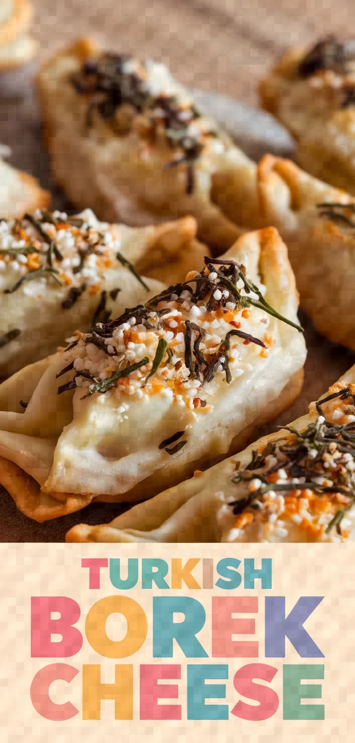 Turkish Borek Cheese Herbs Recipe