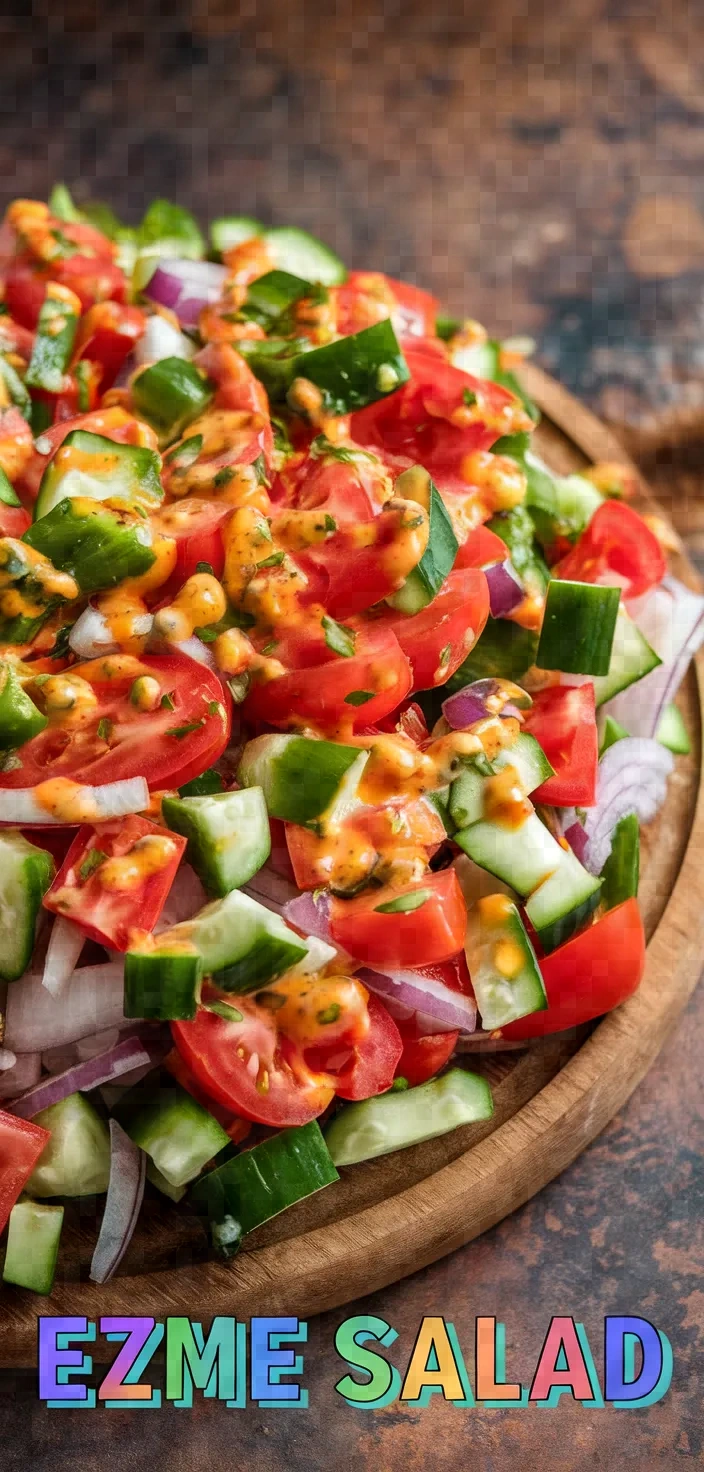 Turkish Spicy Ezme Salad Recipe