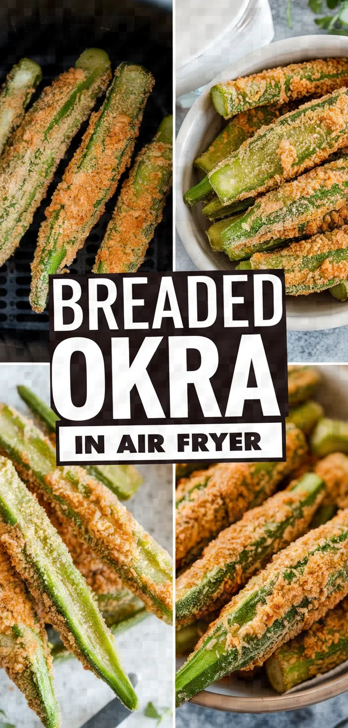 A photo of Breaded Okra In Air Fryer Recipe