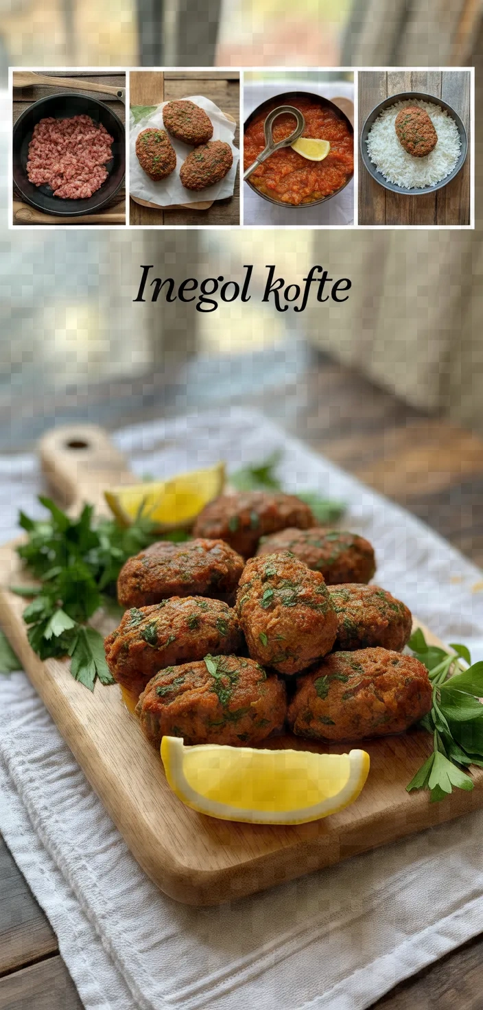 A photo of Inegol Kofte Recipe