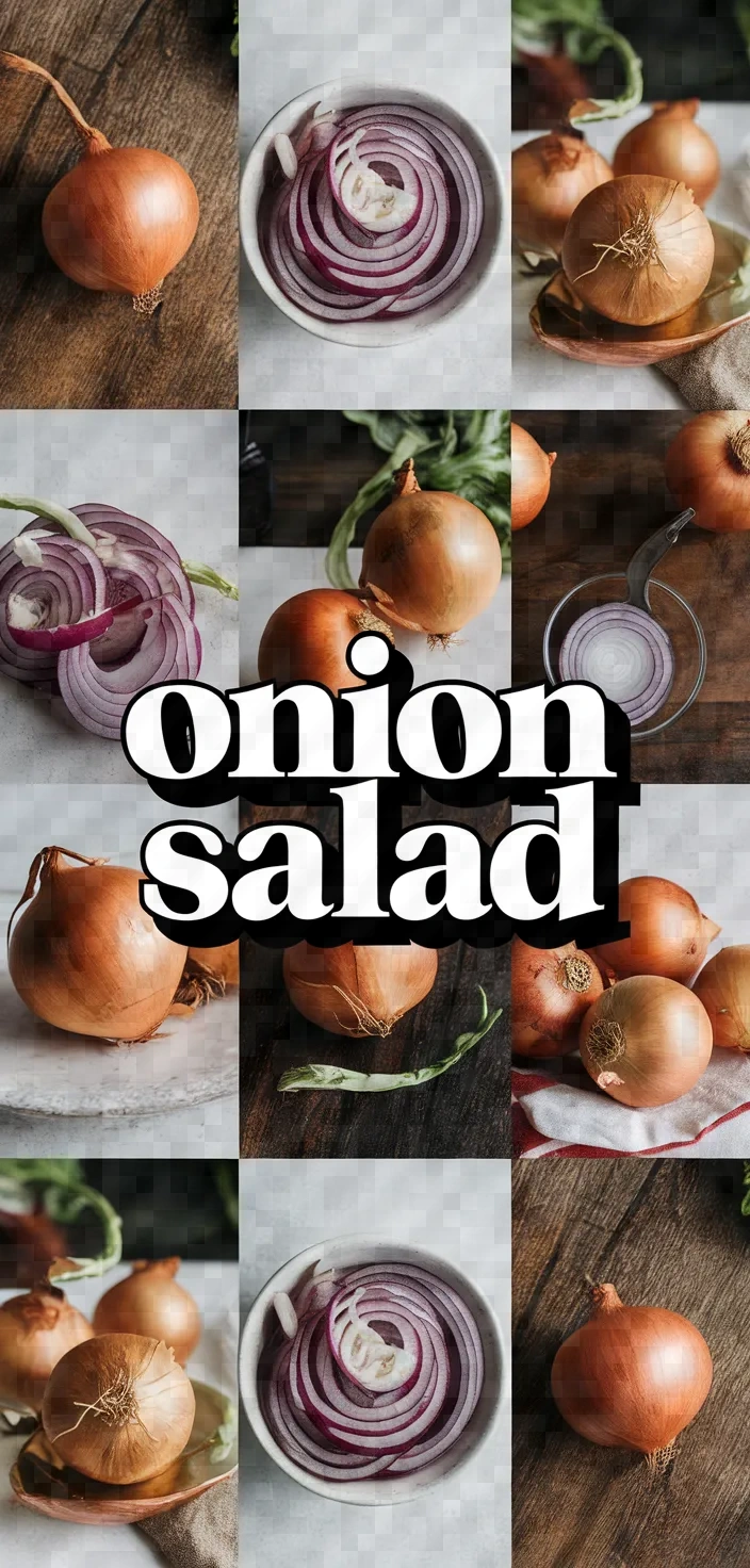 A photo of Onion Salad Recipe