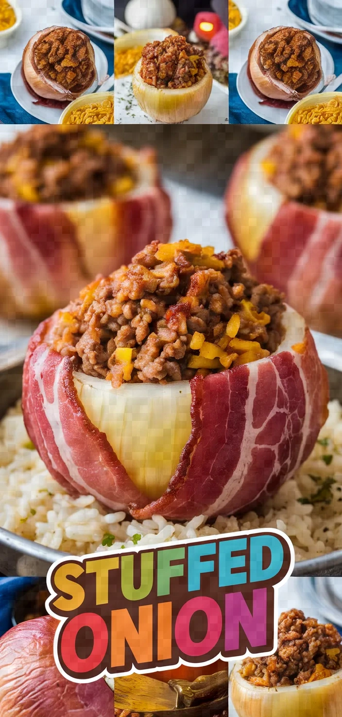 A photo of Stuffed Onion Recipe