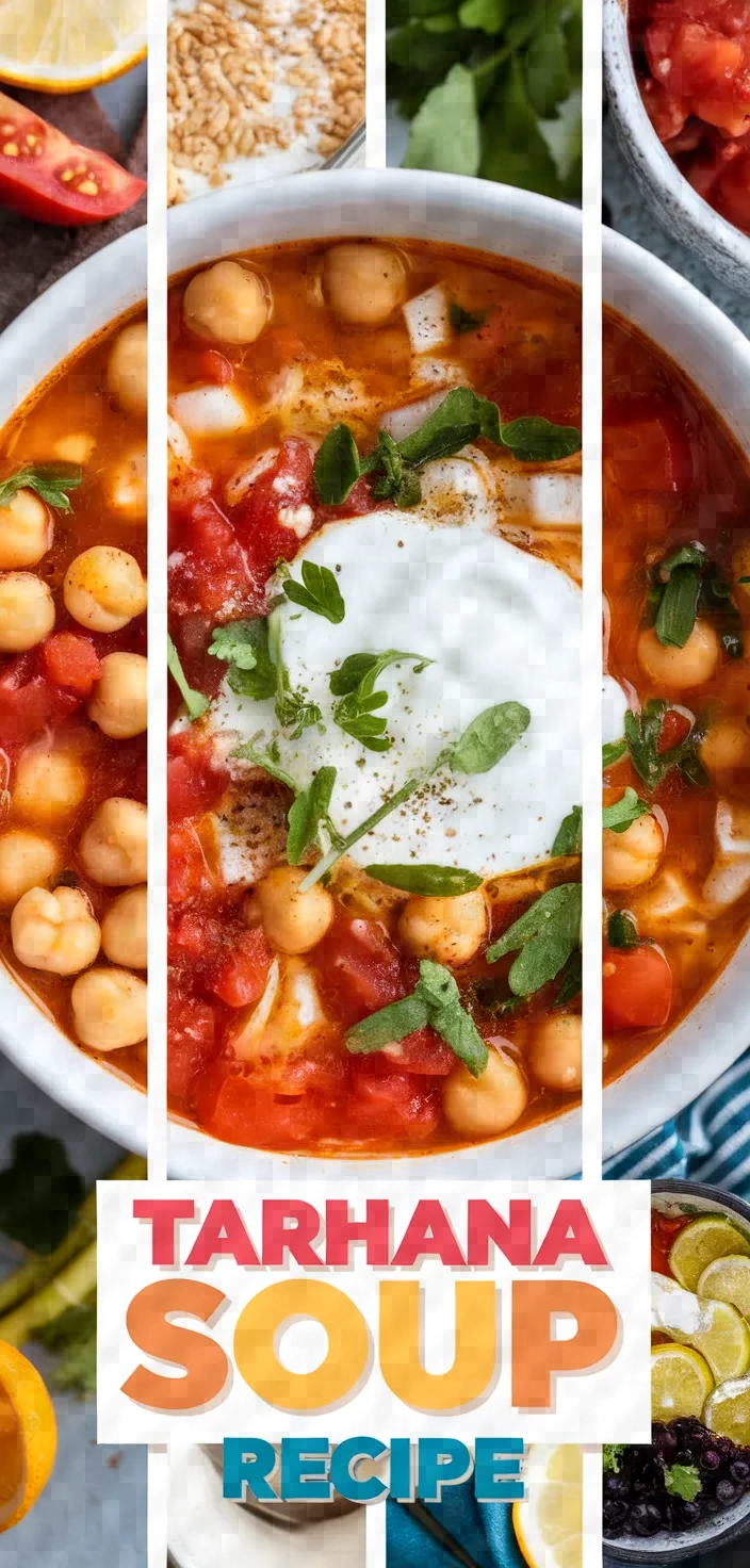 A photo of Tarhana Soup Recipe