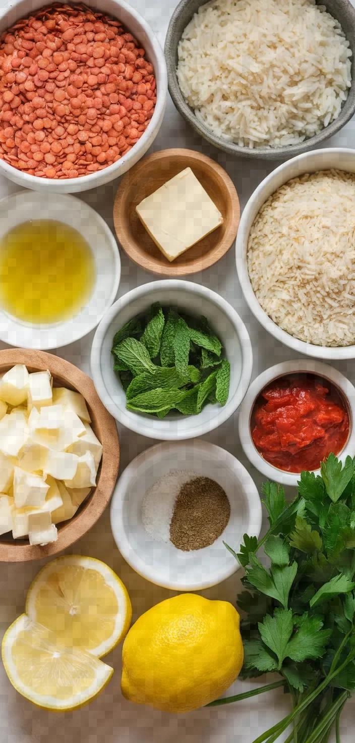 Ingredients photo for Ezogelin Corbasi Recipe