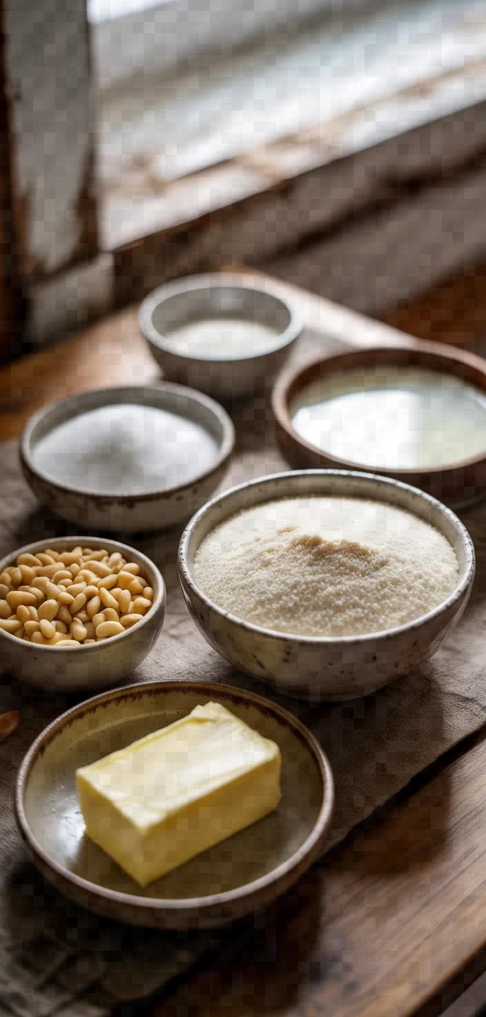 Ingredients photo for Irmik Helvasi Turkish Semolina Halva Recipe