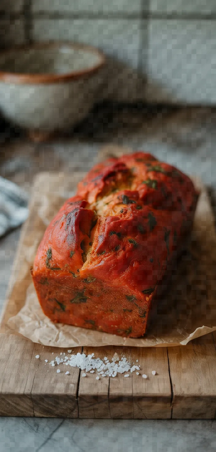 Photo of Red Bell Pepper Loaf Biberli Recipe