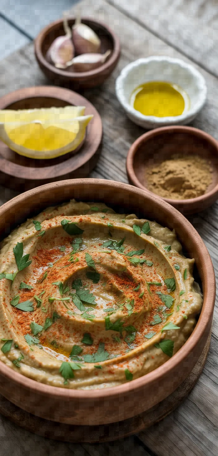 Ingredients photo for Baba Ganoush Without Tahini Recipe