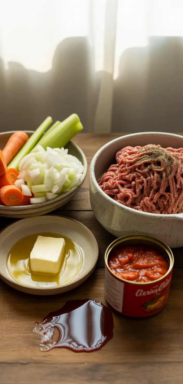 Ingredients photo for Giada's Simple Bolognese Recipe