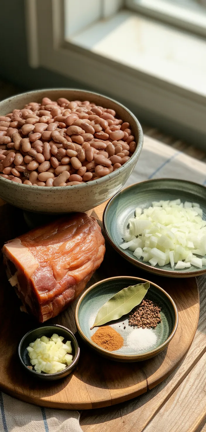 Ingredients photo for Slow Cooker Pinto Beans Recipe