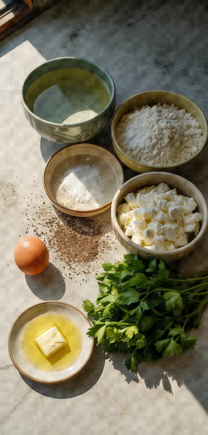 Ingredients photo for Su Boregi Water Borek Recipe