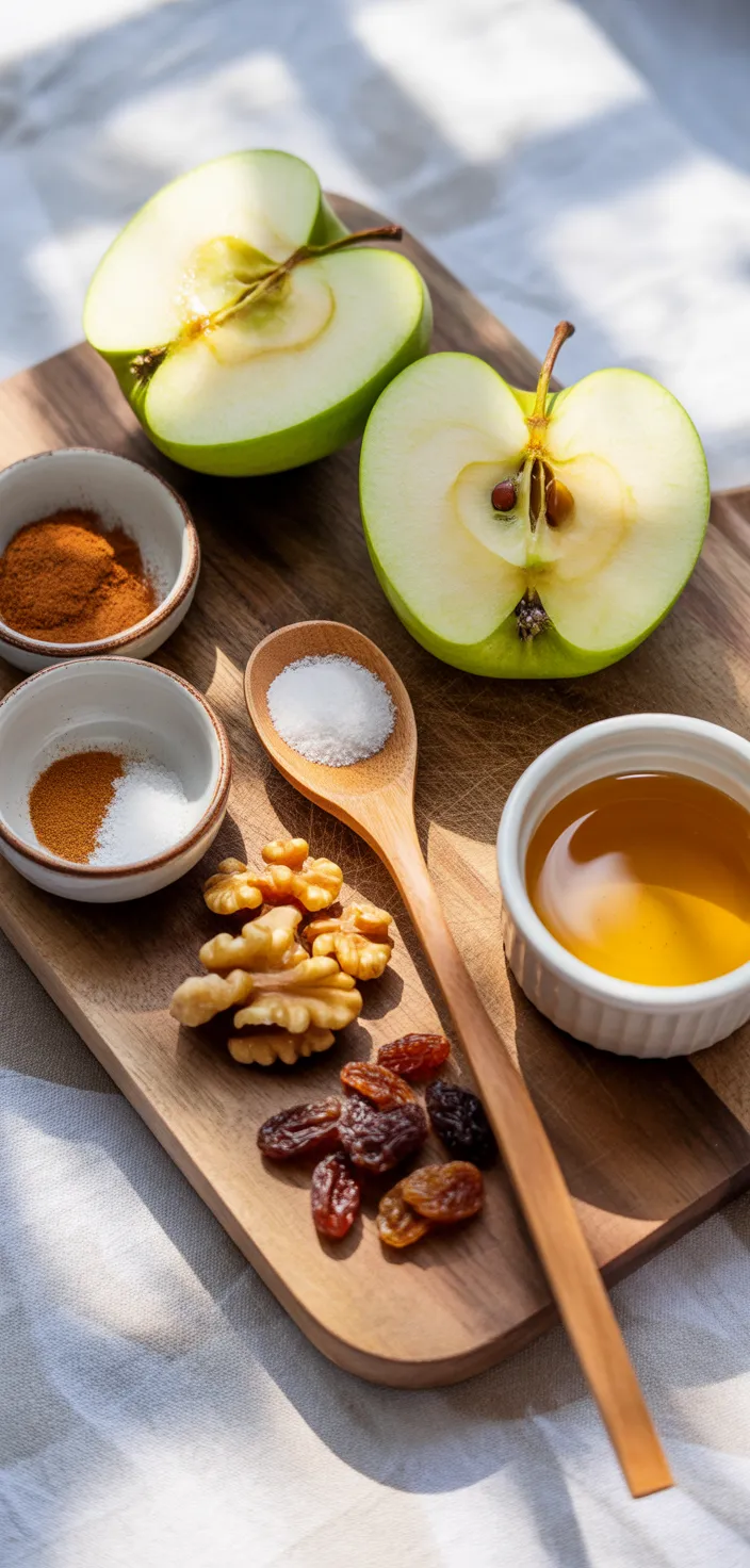 Ingredients photo for Air Fryer Apples Recipe