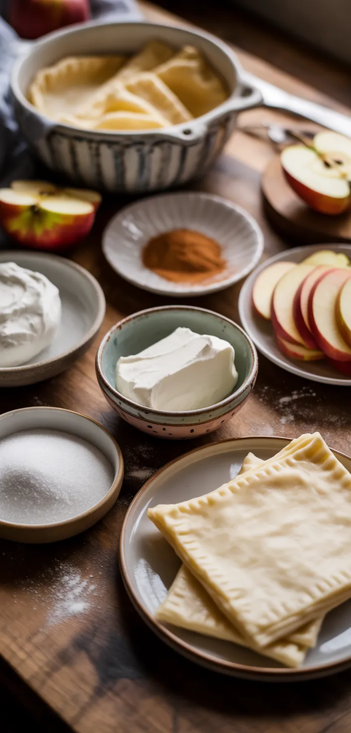 Ingredients photo for Apple Puff Pastry (Easy Pastry Braid Recipe)