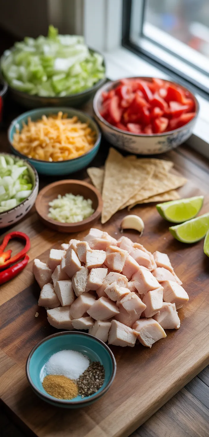 Ingredients photo for Chipotle Ranch Grilled Chicken Burrito Recipe