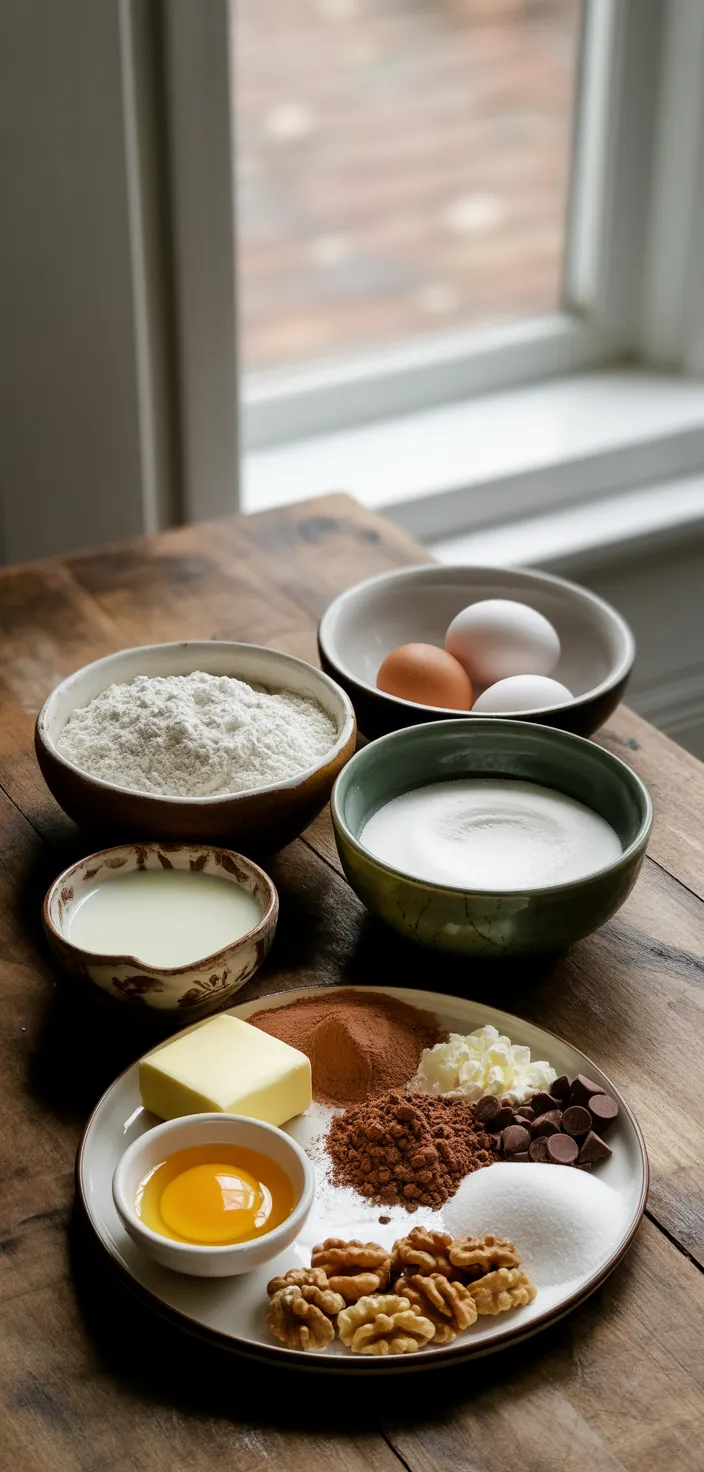 Ingredients photo for Chocolate Babka Recipe