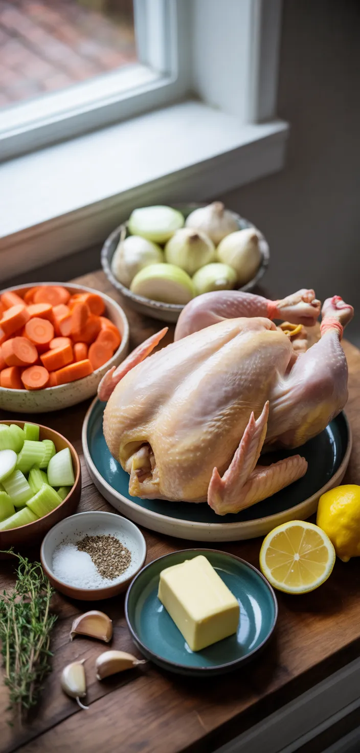 Ingredients photo for Roast Chicken Recipe