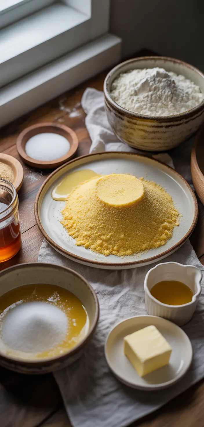 Ingredients photo for Amazing Cornbread Recipe