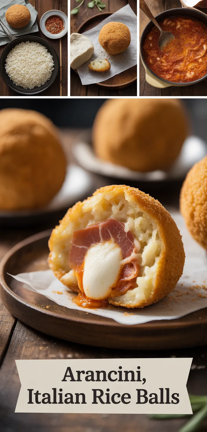 A photo of Arancini, Italian Rice Balls Recipe