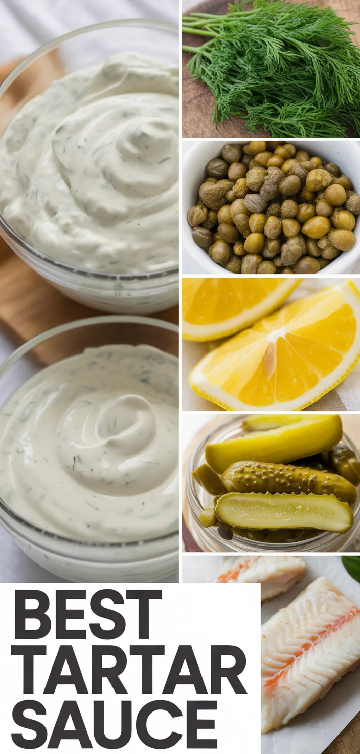 A photo of How To Make The Best Tartar Sauce Recipe