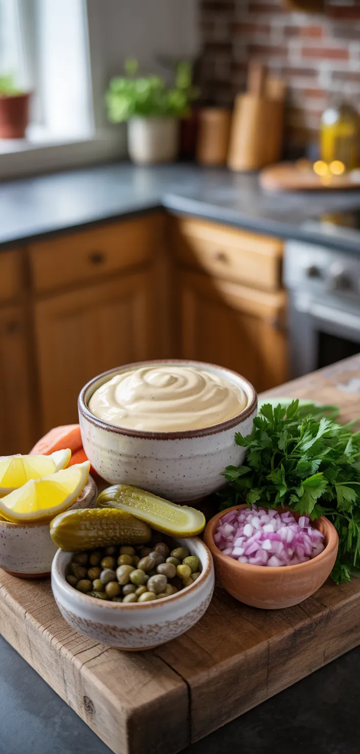 Ingredients photo for How To Make The Best Tartar Sauce Recipe