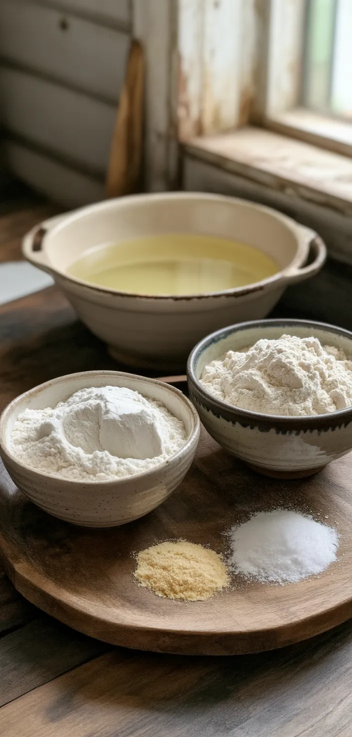 Ingredients photo for The BEST Dutch Oven Bread Recipe