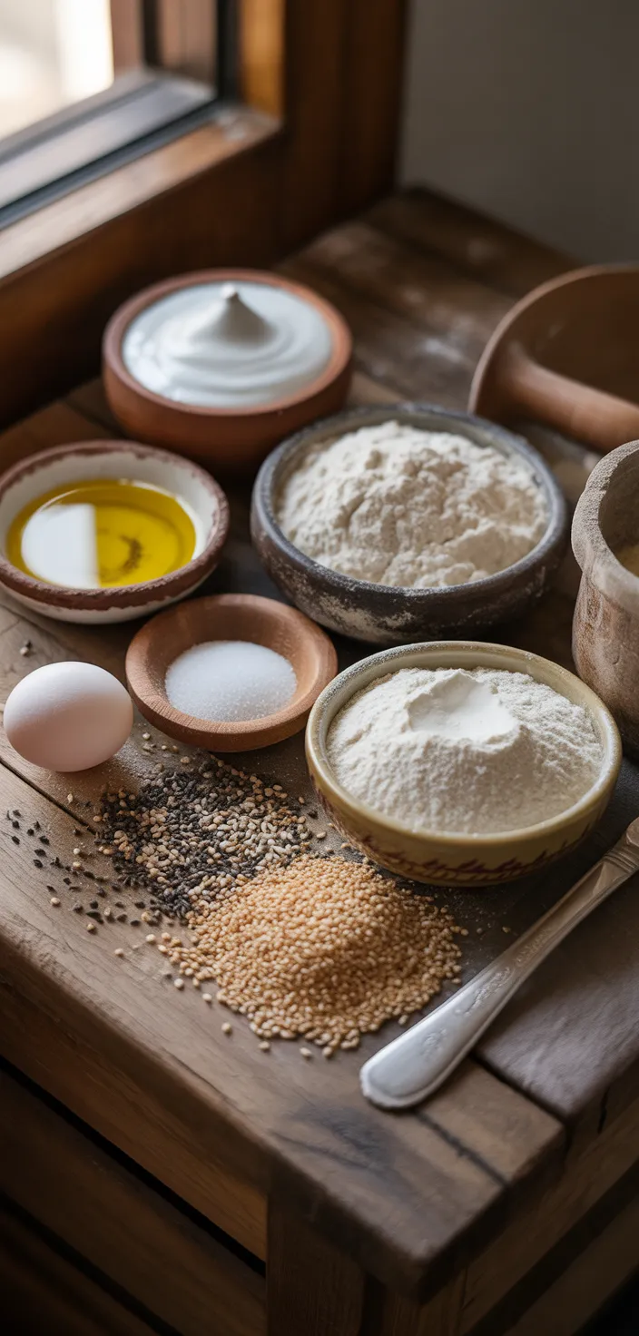 Ingredients photo for Turkish Bread Recipe