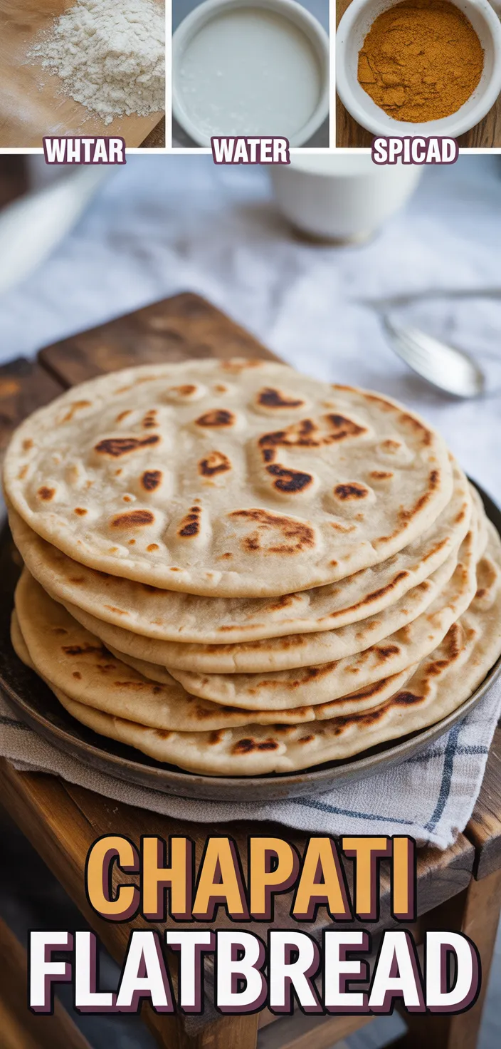 A photo of Chapati Flatbread Recipe