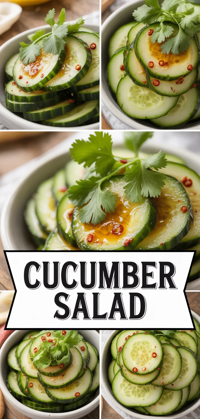 A photo of Cucumber Salad Recipe
