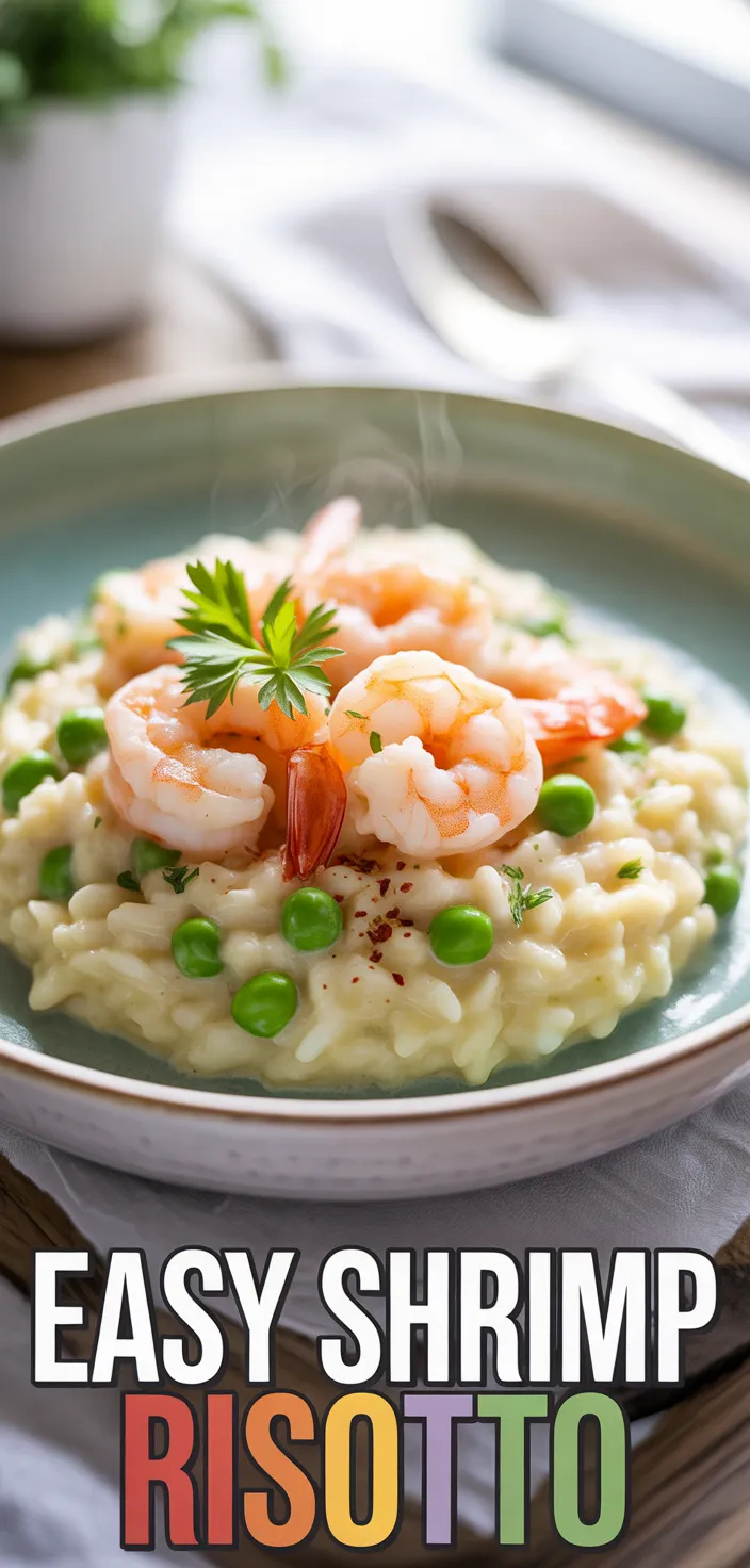 A photo of Easy Shrimp Risotto Recipe
