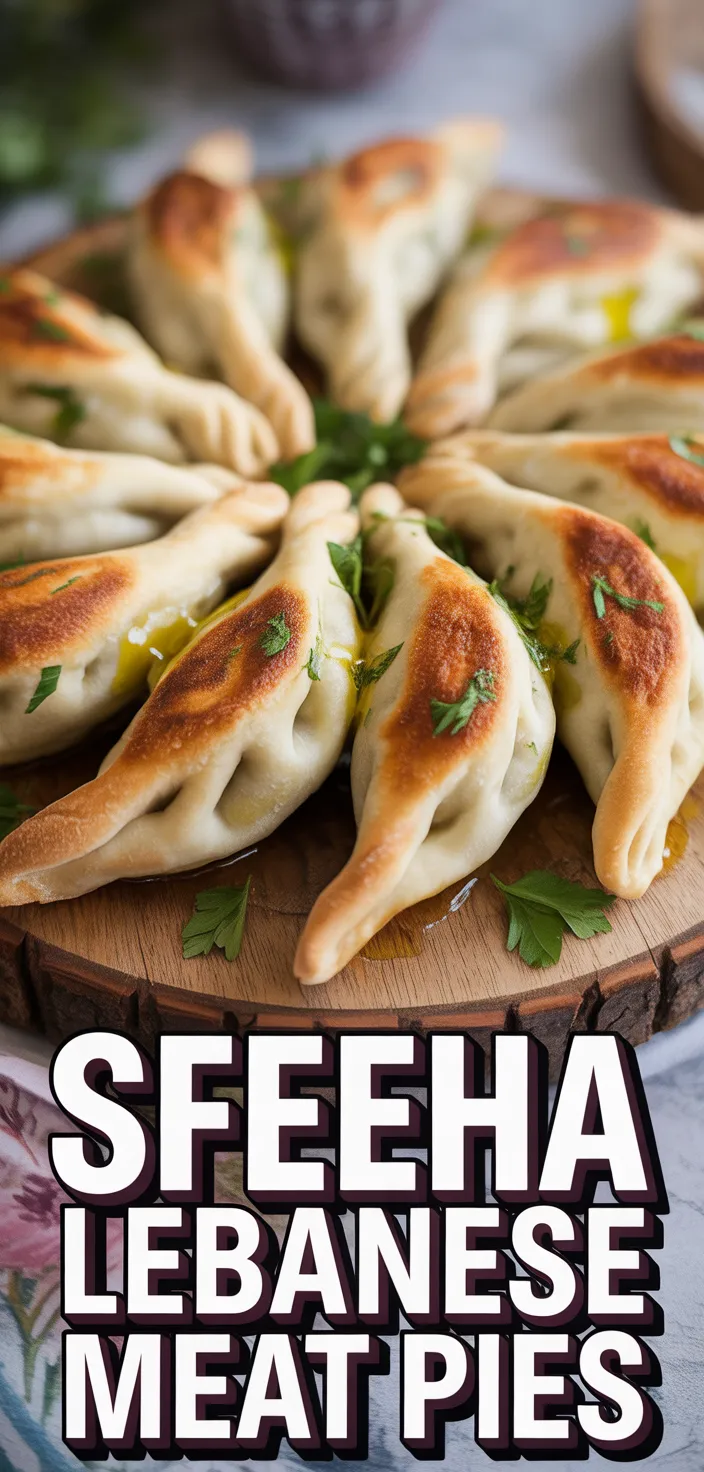 A photo of Sfeeha (Lebanese Meat Pies) Recipe