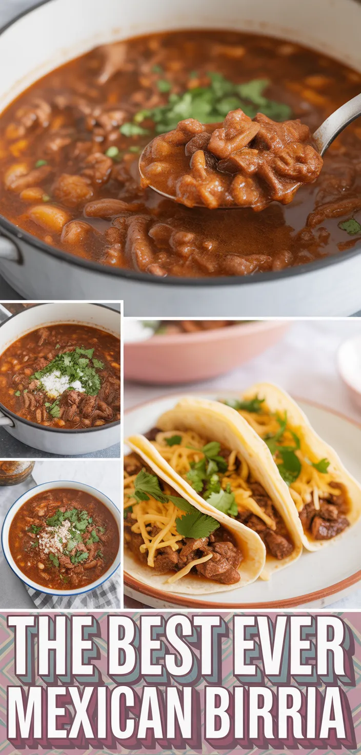 A photo of The Best Ever Mexican Birria Recipe
