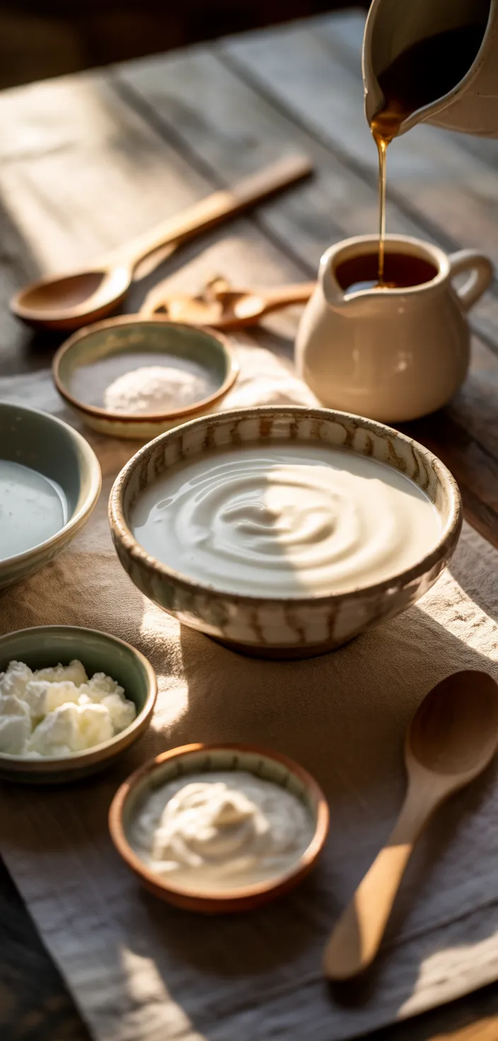 Ingredients photo for Easy And Simple Instant Pot Greek Yogurt Recipe