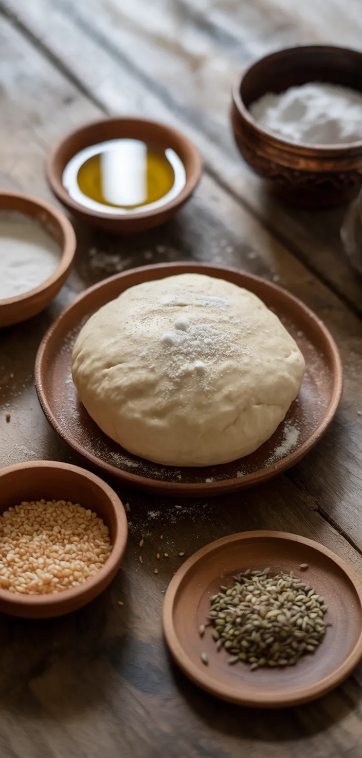 Ingredients photo for Persian Flatbread Nan Recipe