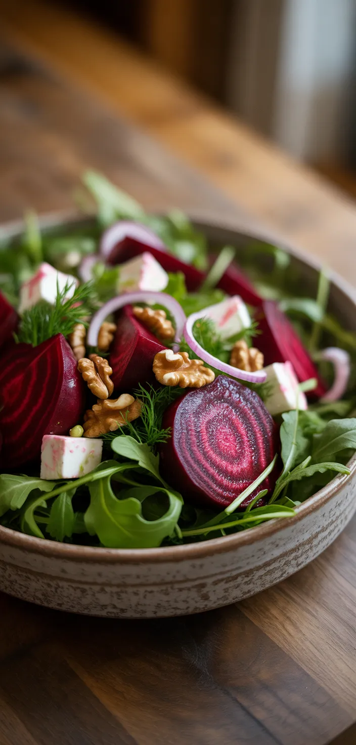 Ingredients photo for Beet Salad With Feta Cheese Recipe