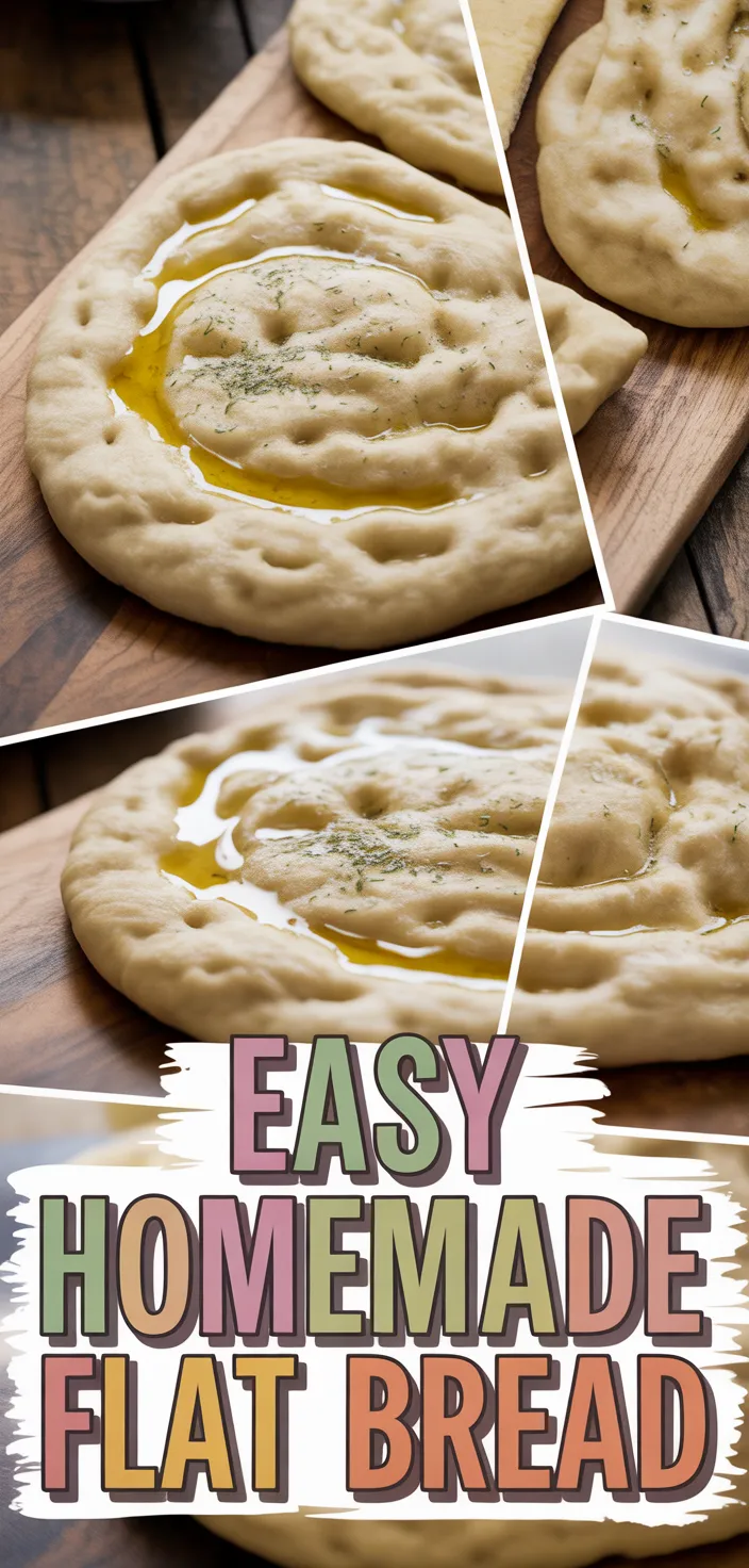 A photo of Easy Homemade Flat Bread Recipe