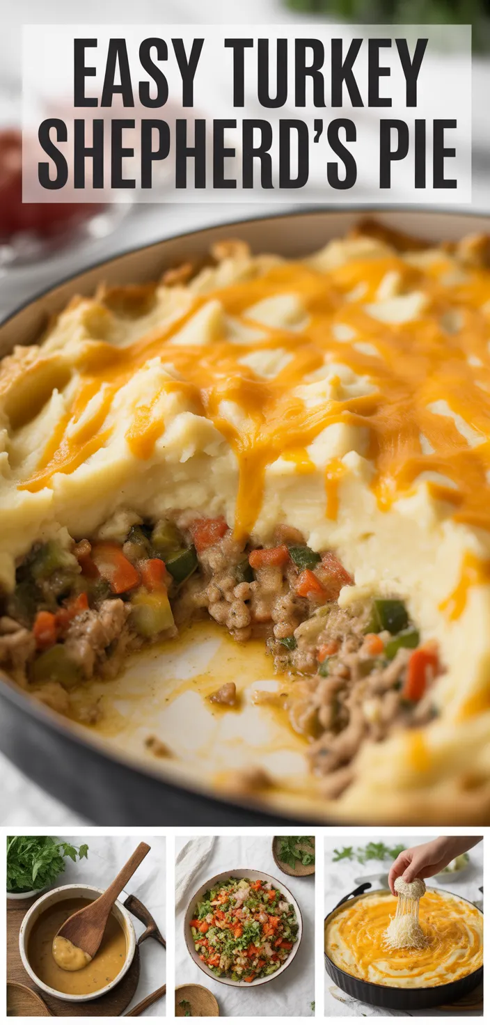 A photo of Easy To Make Turkey Shepherd's Pie Recipe