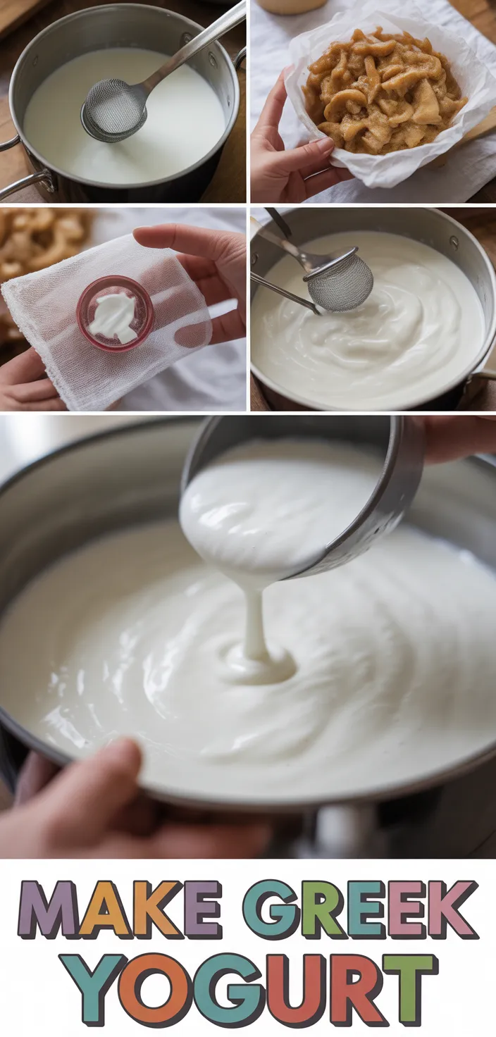 A photo of How To Make Homemade Greek Yogurt!  Recipe