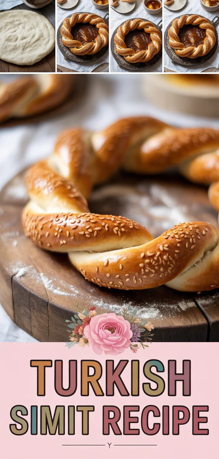 A photo of How To Make Simit (Turkish Bagel) Recipe