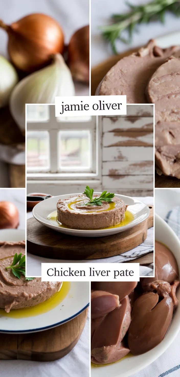 A photo of Jamie Oliver Chicken Liver Pate Recipe