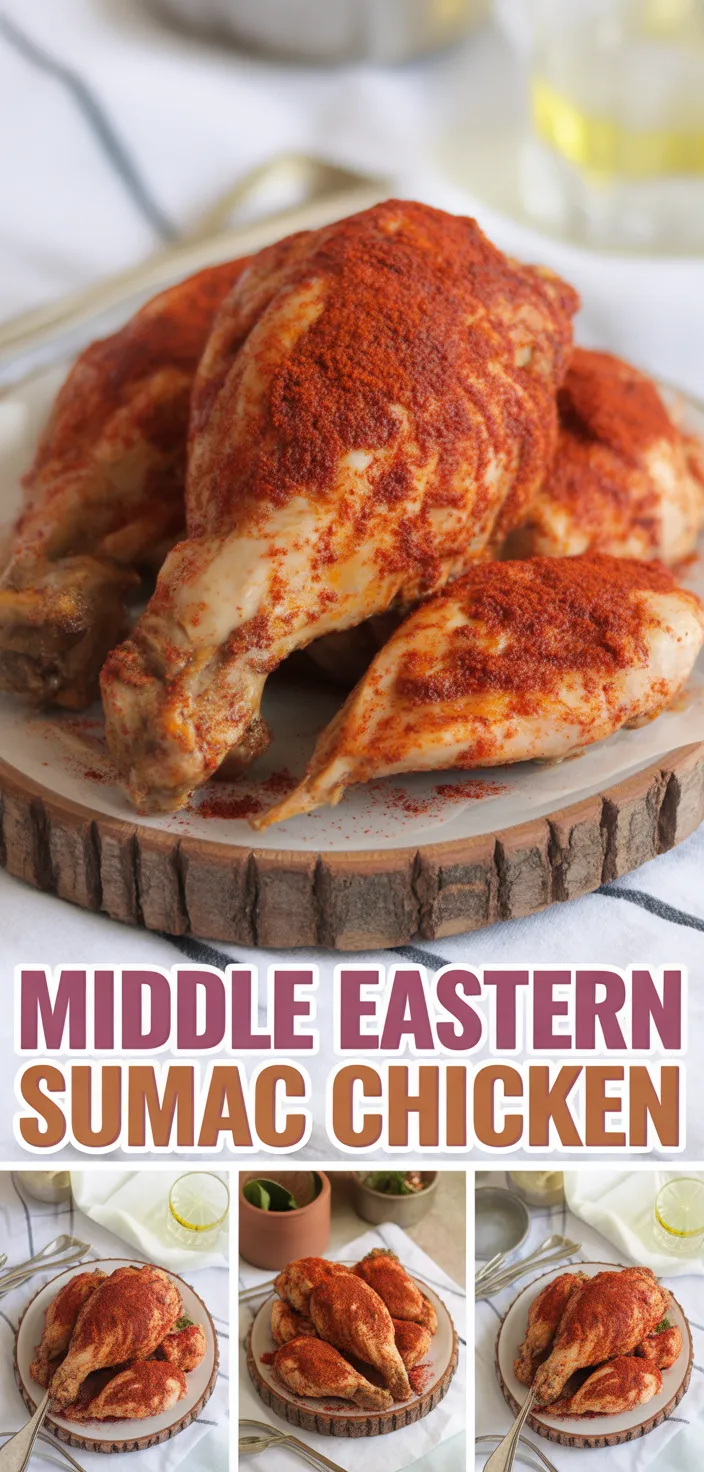 A photo of Middle Eastern Sumac Chicken Recipe
