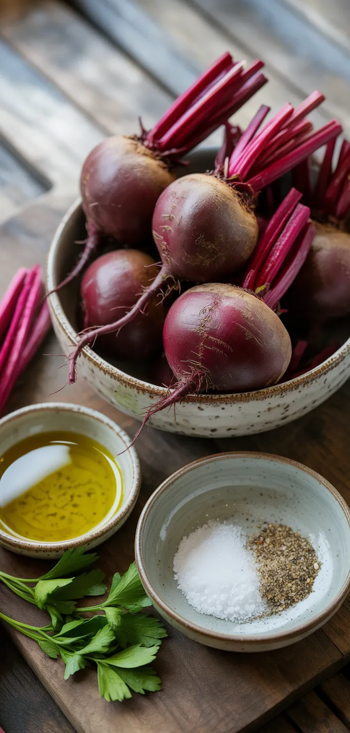 Ingredients photo for How To Roast Beets Recipe
