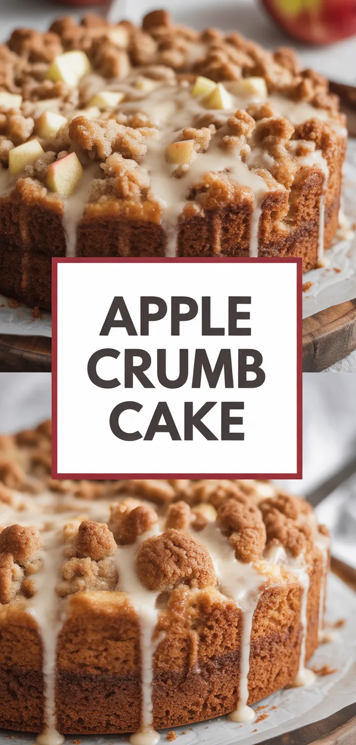 A photo of Apple Crumb Cake Recipe