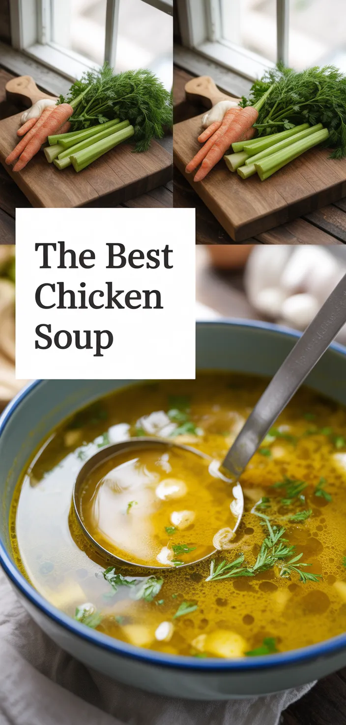 A photo of The Best Chicken Soup Recipe