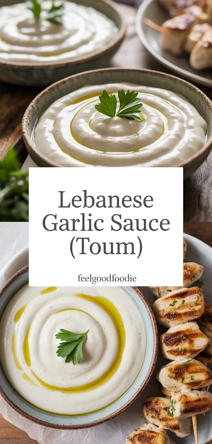 A photo of Lebanese Garlic Sauce (Toum) Recipe