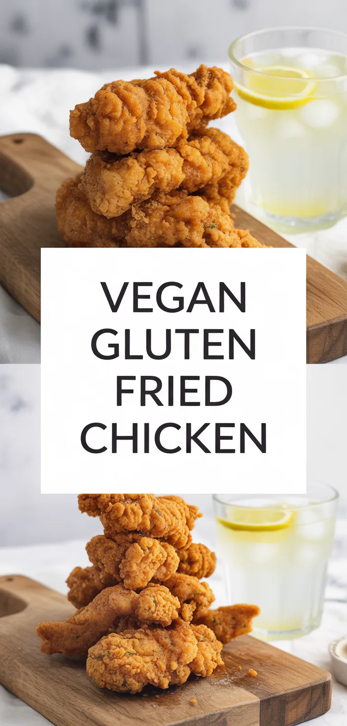 A photo of Fried Chicken Recipe (Vegan And Gluten