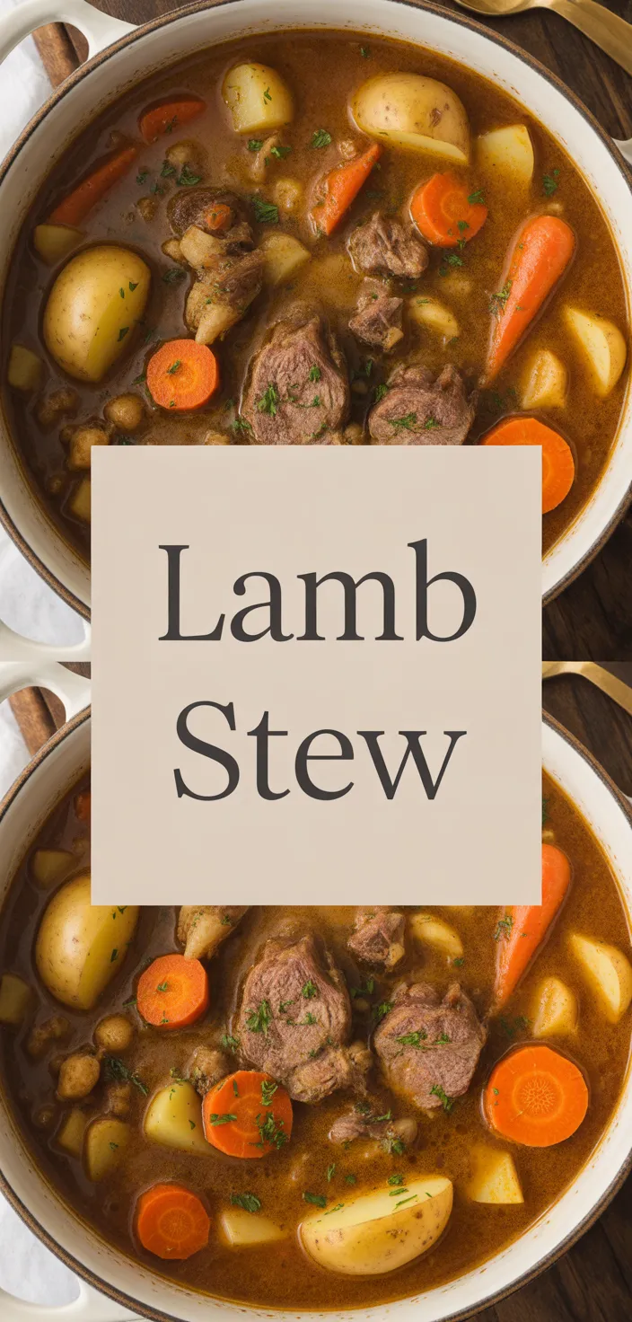 A photo of Lamb Stew Recipe